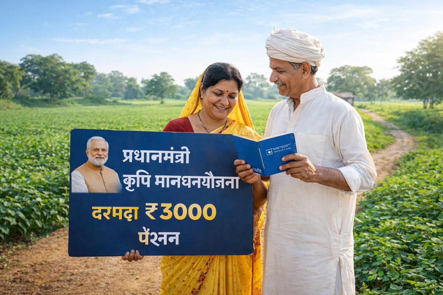 प्रधानमंत्री कृषी मानधन योजना 2025 | शेतकऱ्यांना दरमहा ₹3000 पेन्शन